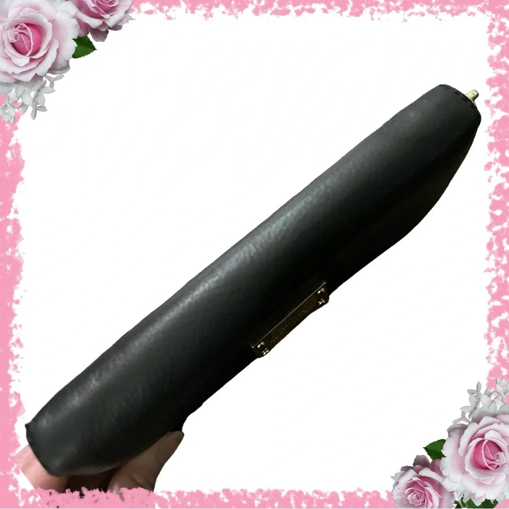 BUNDLE! Michael Kors Black Leather Full Zip Continental Wallet and Small Purse - Picture 11 of 16